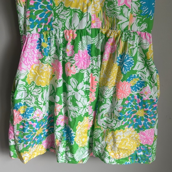Lilly Pulitzer Raegan Dress Hibiscus Stroll 12 - Picture 7 of 15